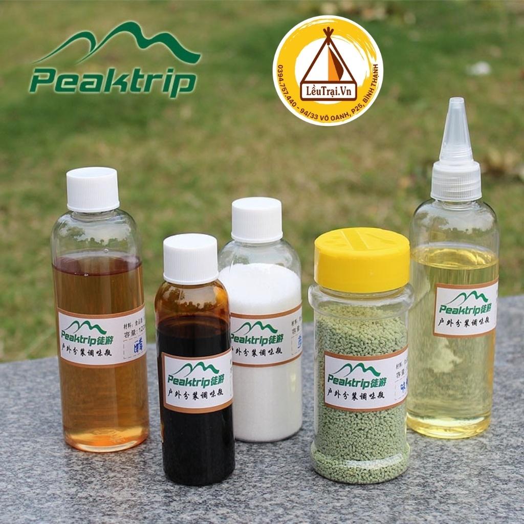BỘ 5 LỌ ĐỰNG GIA VỊ TIỆN LỢI KHI ĐI DU LỊCH - CẮM TRẠI - DÃ NGOẠI - PICNIC