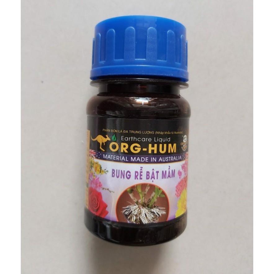 PHÂN BÓN LÁ ORG - HUM 100ML bung rễ bật mầm