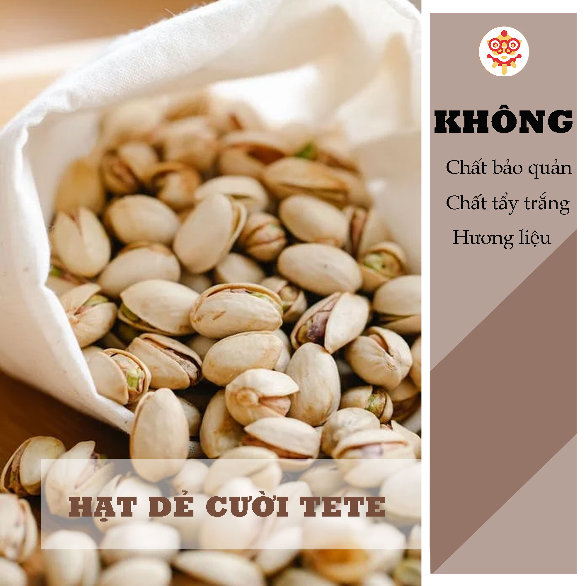 Hạt Dẻ Cười ORGANIC 100% TeTe 500gram