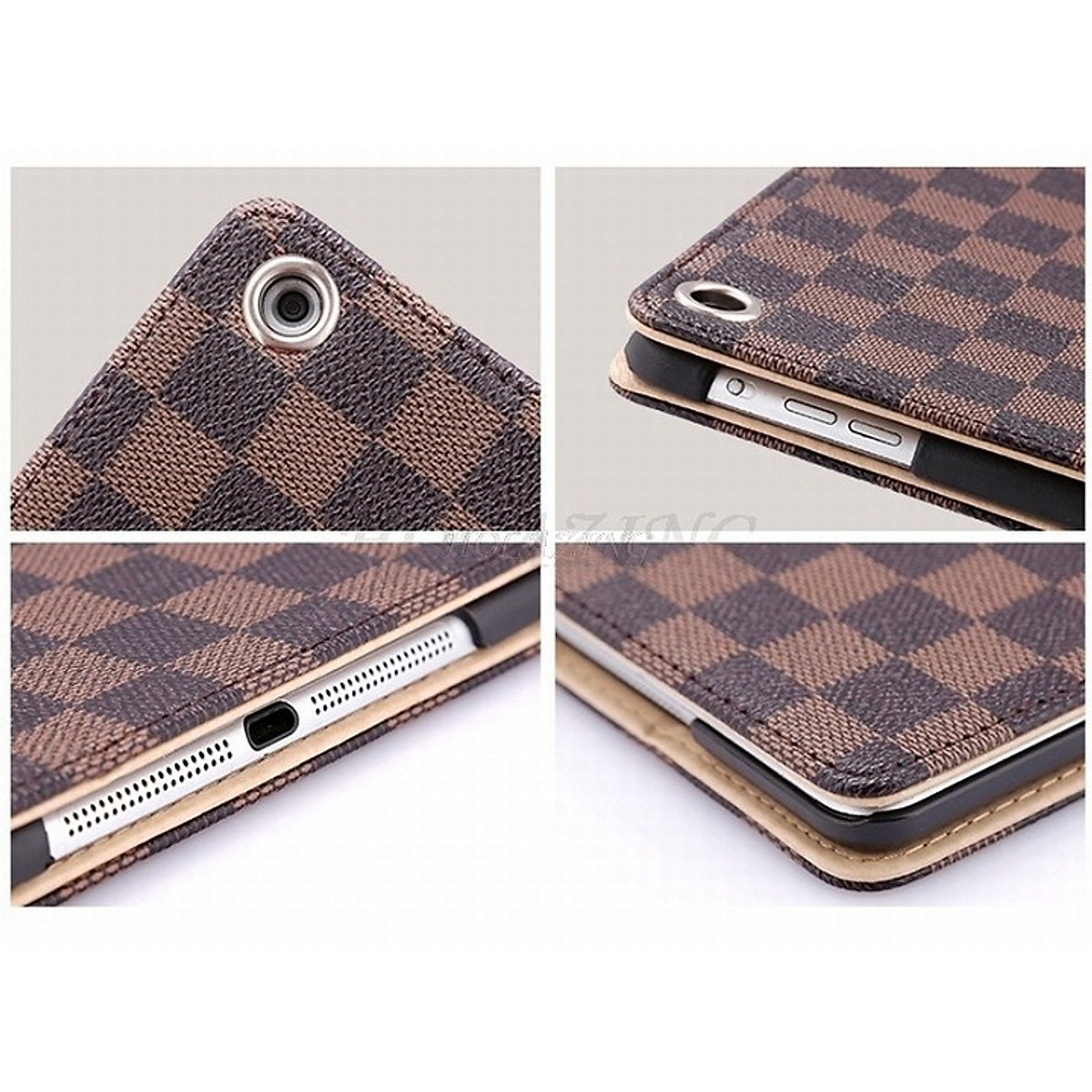 Case bao da caro xoay 360 độ cho iPad 9.7 2017 / 2018 / iPad Pro 9.7 inch / iPad Air / Air 2 9.7 inch hỗ trợ chống sốc tuyệt đối, xoay 360 độ, Smartsleep, mặt lưng mềm mịn