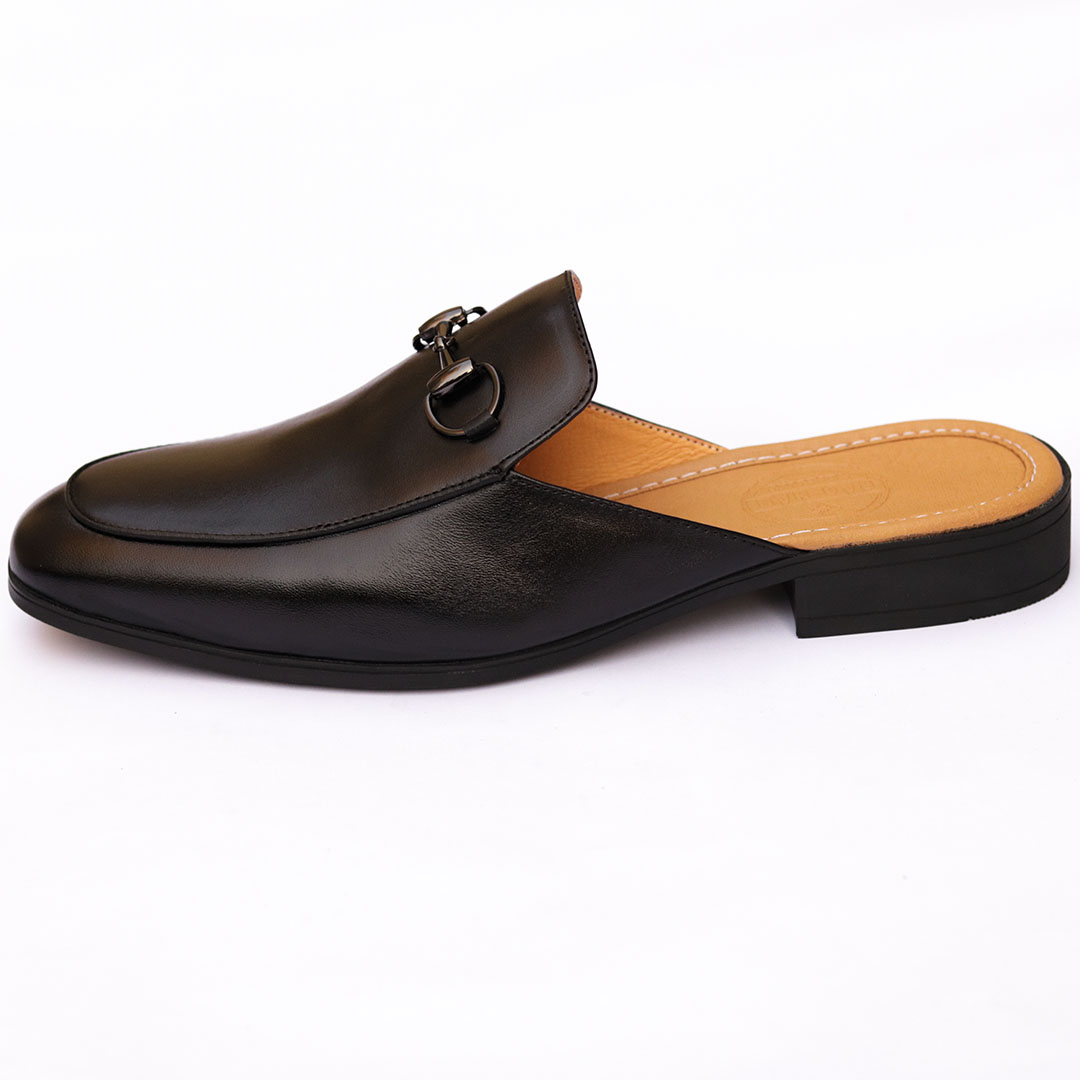 New Arrivals Mule- Sục Nam Bảo Hân Da Bò Mã GS-02