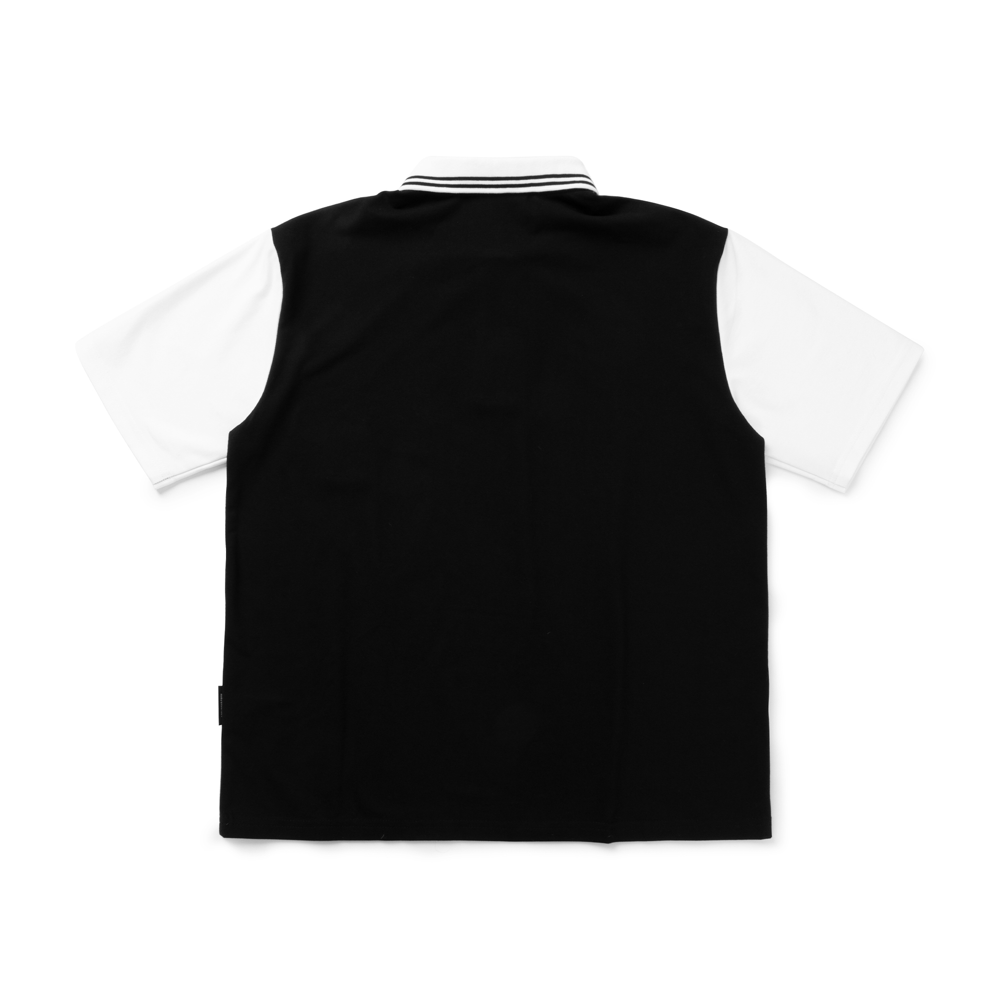 Áo Thun DirtyCoins Leaf Wreath Polo - Black/Cream
