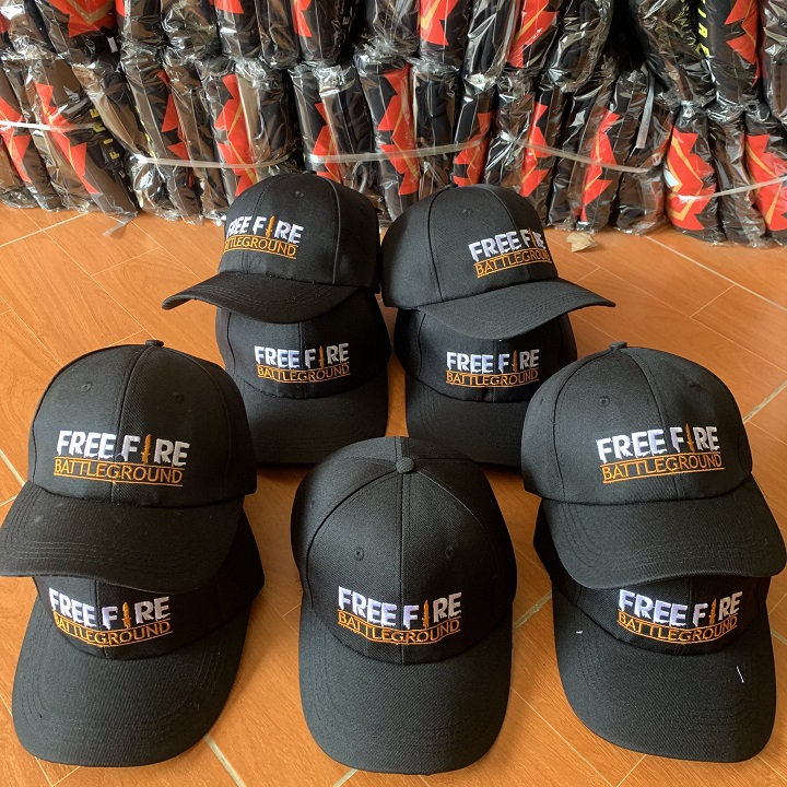 Mũ lưỡi trai Free Frie nam nữ đẹp màu đen, nón kết thời trang thêu logo nổi chữ Free Fire, Sản Phẩm phù hợp cho cả Nam và Nữ