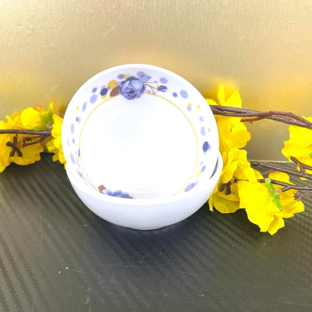 Bộ 5 cái Chén NƯỚC CHẤM, CHÉN MUỐI TIÊU, MECA cao cấp - HÀNG VIỆT NAM CHẤT LƯỢNG CAO, hoa văn sang trọng