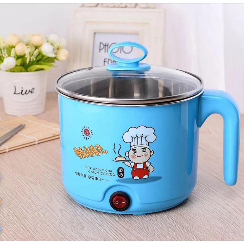 Ca nấu mì nấu, lẩu inox siêu tốc mini size 18cm