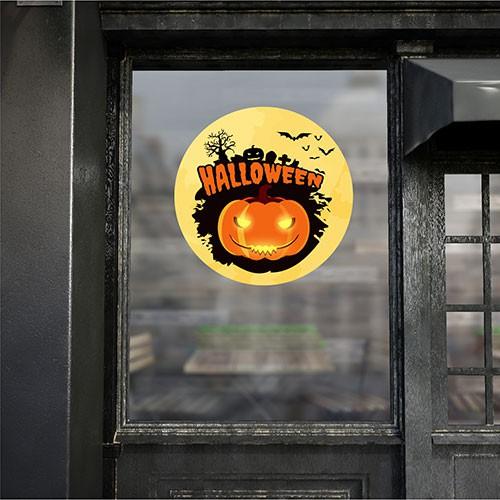 Decal dán kính trang trí Halloween 2020 số 5