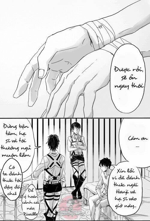 tấn công người khổng lồ - tuyển tập doujinshi chapter 6 10
