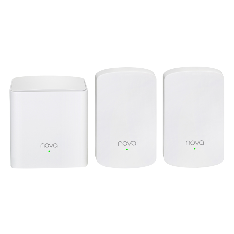 Bộ Phát Wifi Dạng Lưới Mesh Tenda Nova MW5 AC1200 (3 Cái) - Hàng Chính Hãng