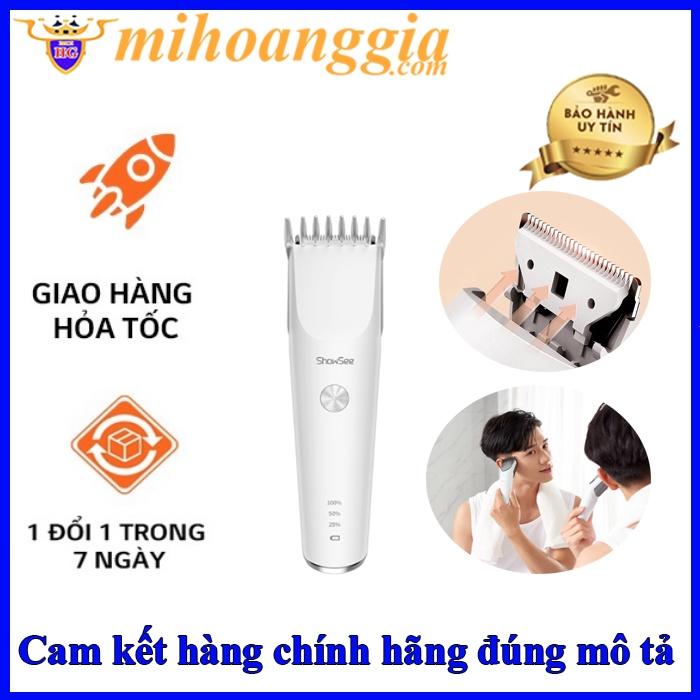 Tông đơ cắt tóc đa năng sạc bằng pin Showsee C2-W kháng nước - Hàng chính hãng