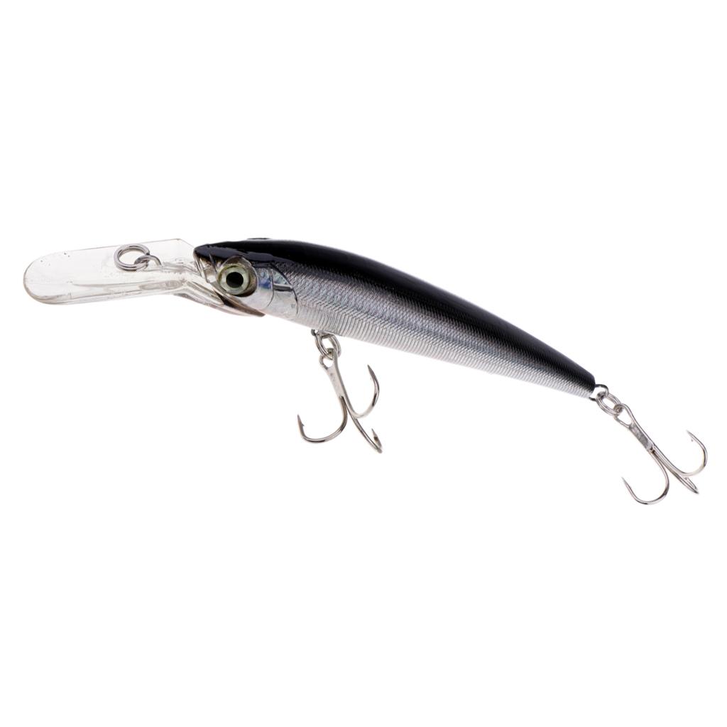 Artficial Minnow Fishing Lure Plastic Hard Bait Crankbait Hook Fishing Tackle 18cm/80g