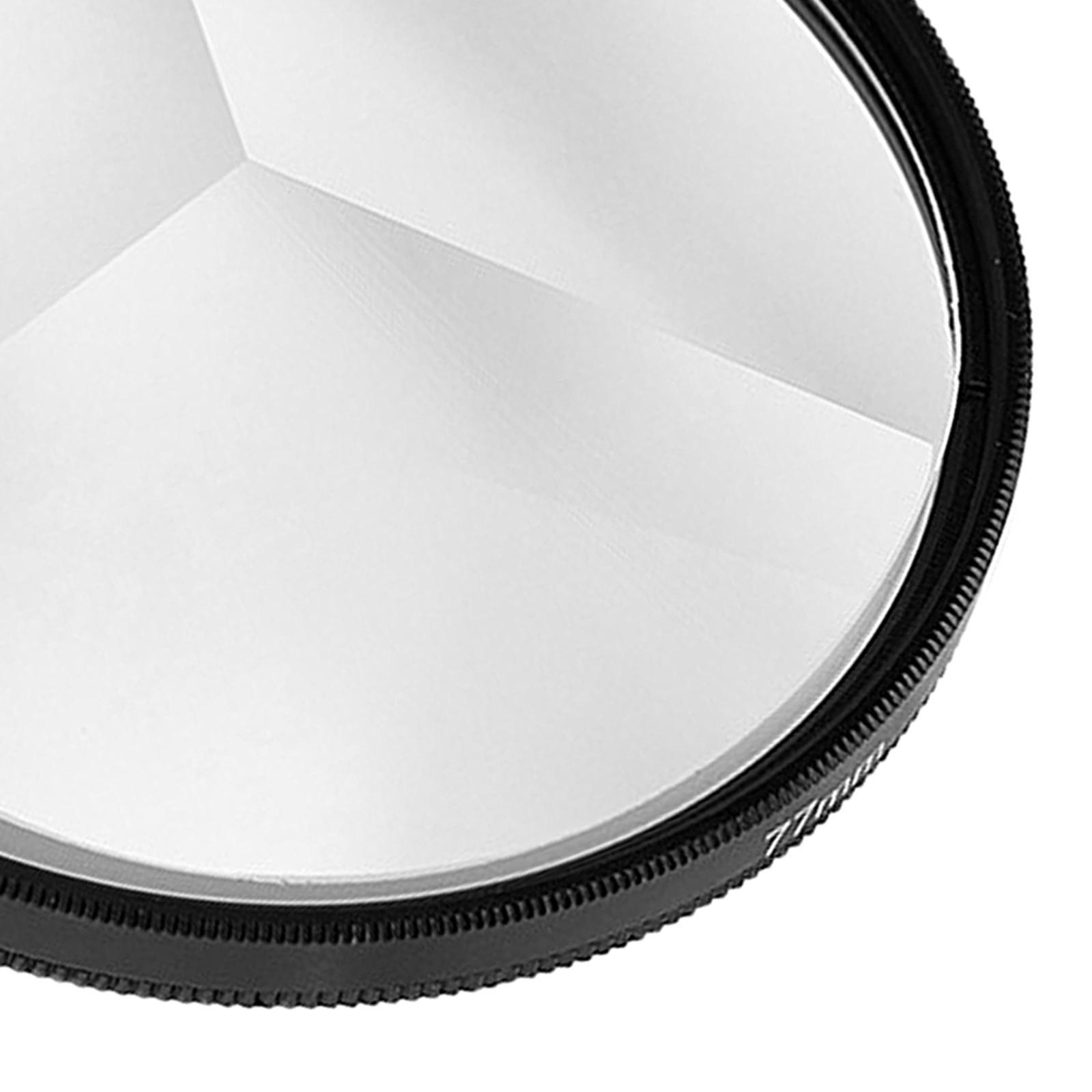 77mm Kaleidoscope Camera Filter For Photography Photo Durable Portable