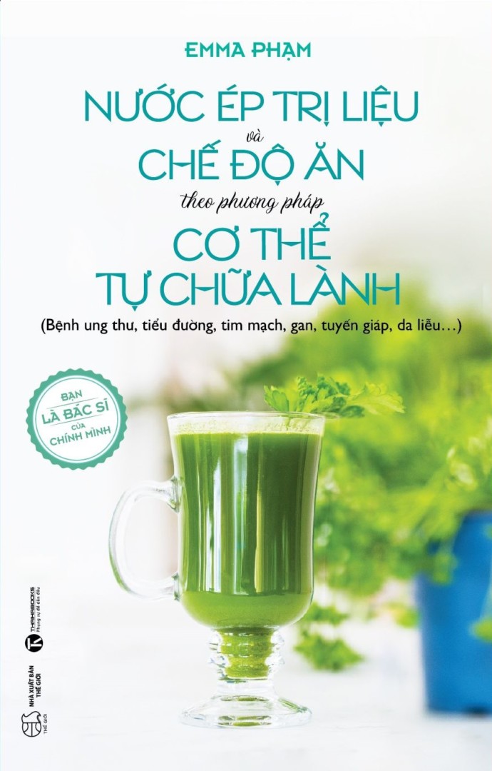 Sách - Combo Nước ép trị liệu + Ăn chay healthy không lo thiếu chất