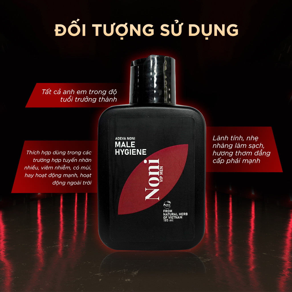 Dung dịch vệ sinh nam giới Adeva - Size du lịch 50ml - Tinh chất thảo dược vệ sinh nam giới sang trọng, tự tin và nam tính với tinh dầu gỗ đàn hương cao cấp