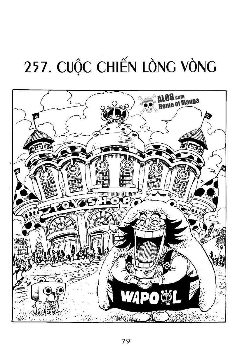 đảo hải tặc - one piece chapter 257 1