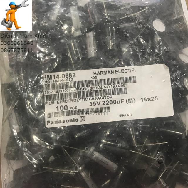 10 Tụ hoá 2200uf35V