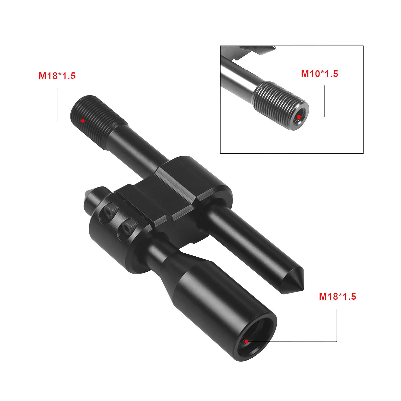 Aluminum Adjustable Shift Extender Universal Spare Part Gear Shifter Extender Kit for Most Manual Shift Knob Vehicle Cars