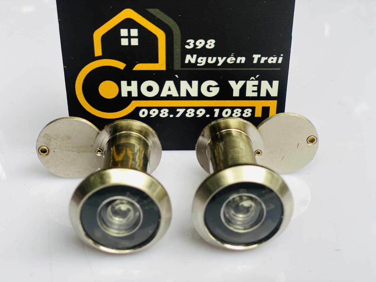 Mắt thần gắn cửa, door viewer, ống nhòm cửa Kospi đường kính 16mm