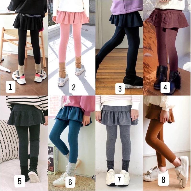 Quần váy legging bé gái