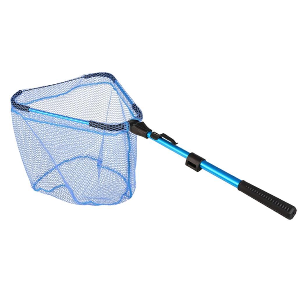 Collapsible Fly Fishing Landing Net Bass Trout Net Foldable Fishing Net