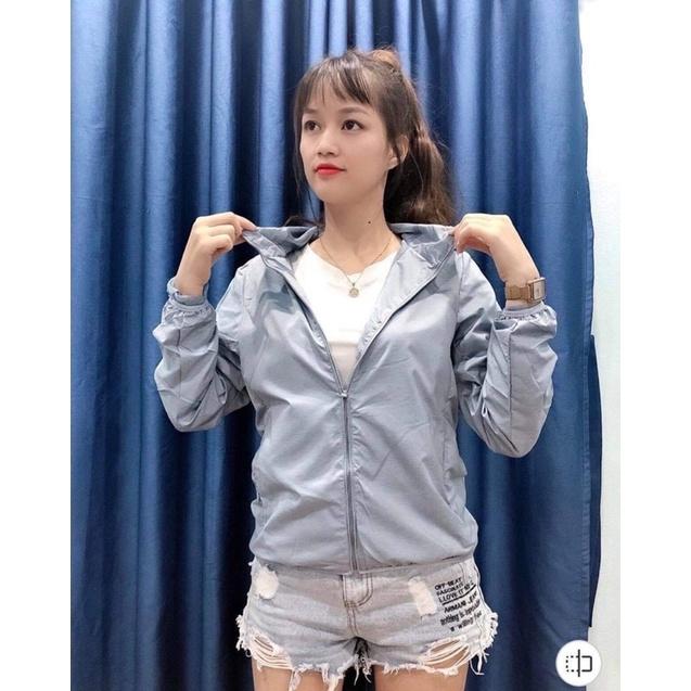 Áo gió xước vnxk có mũ kéo khoá siêu xịn sale sốc