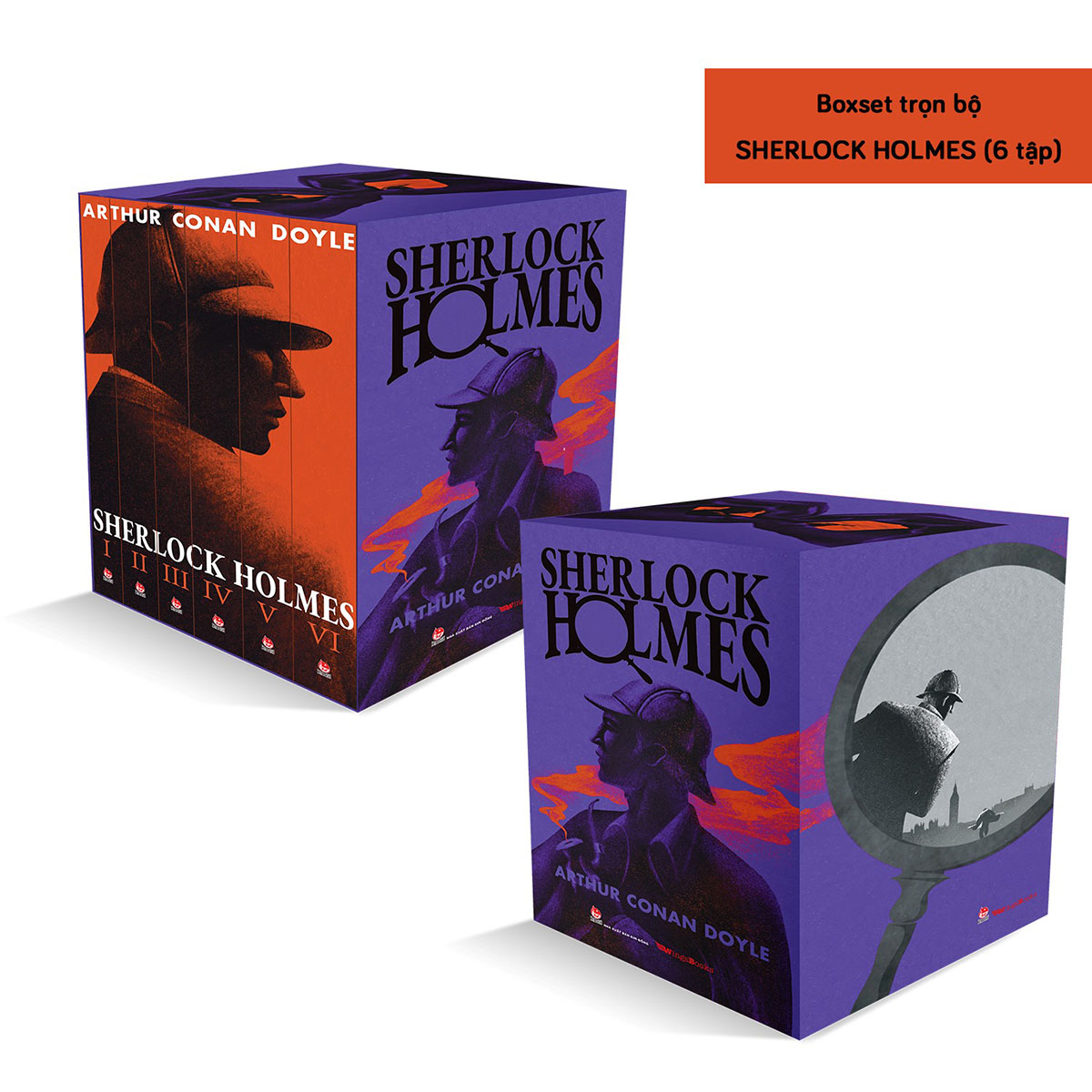 Hình ảnh Boxset Sherlock Holmes (Trọn Bộ 6 Tập) [Tặng 06 Postcard]