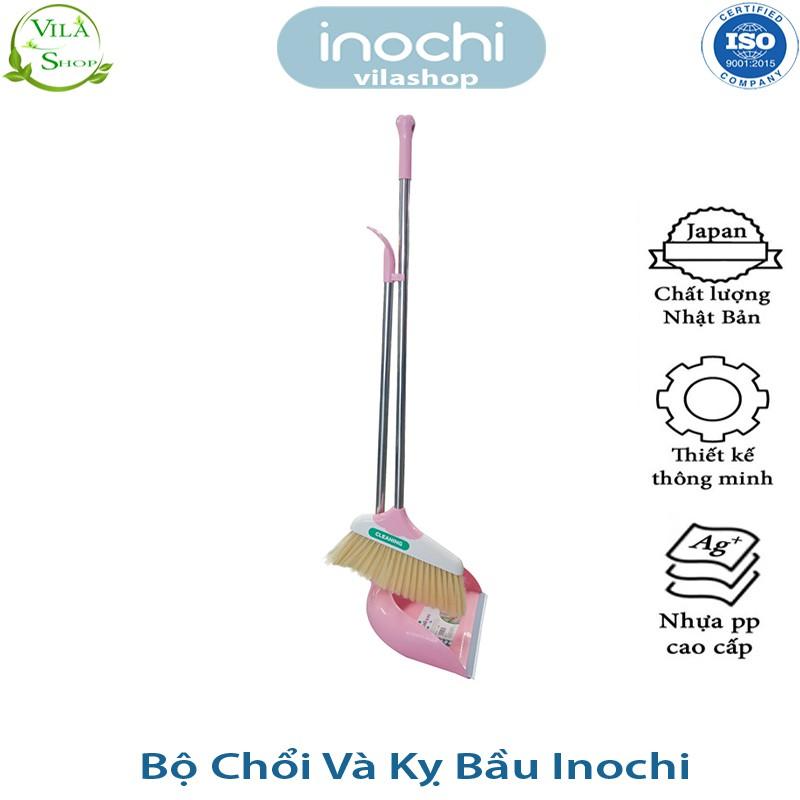 Bộ Chổi Quét Nhà Kèm Hót Rác, Sản Phẩm Chổi Quét và Hót Rác Đa Năng Inochi Sản Xuất Theo Tiêu Chuẩn Nhật Bản