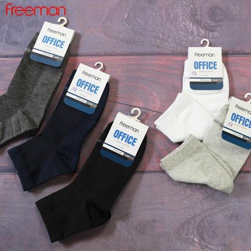 Combo 10 đôi Tất vớ cổ trung, chất liệu cotton FREEMAN [SOF30...]