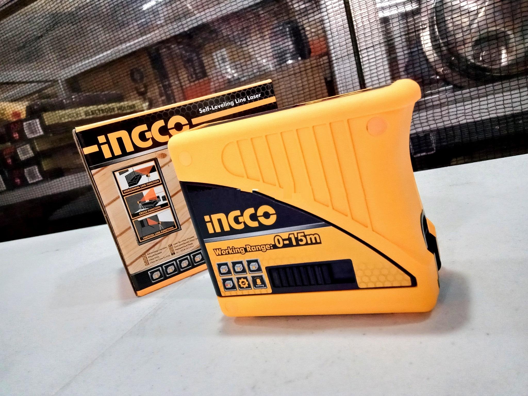 MÁY CÂN MỰC TIA LASER XÂY DỰNG 15M INGCO HLL156501- HÀNG CHÍNH HÃNG