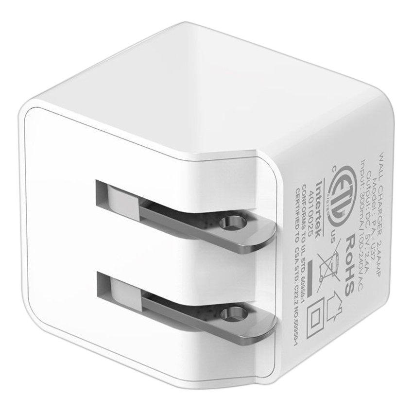 Adapter Sạc 2 Cổng 12W Aukey PA-U32