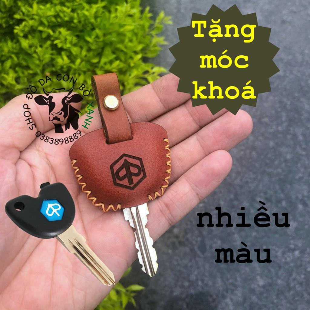 Bao da dành cho chìa khoá Piaggio Liberty, Zip, Medley handmade da thật