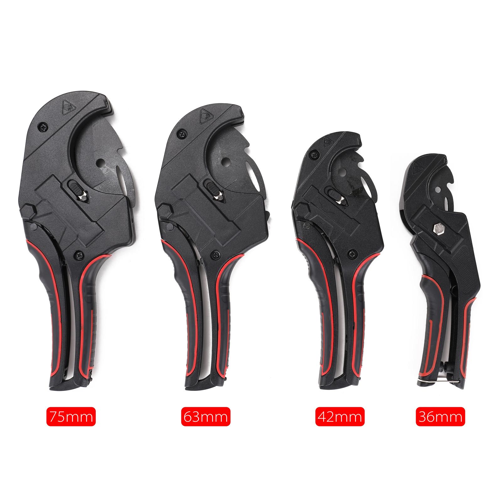 PVC Pipes Cutters Aluminum Alloy Tube PVC Tube Cutter Steel Blade Up for Cutting PVC Pipes