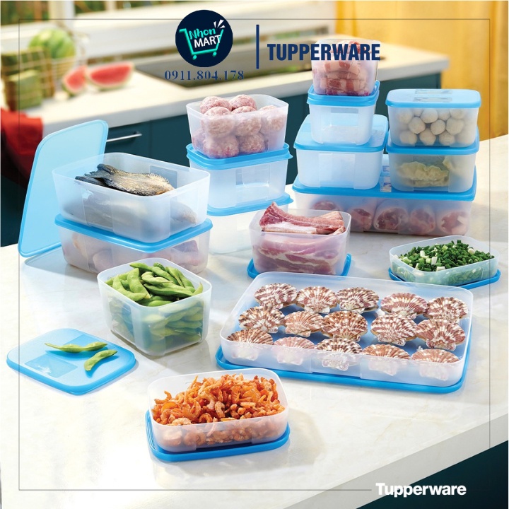 Bộ 16 Hộp Trữ Đông Thực Phẩm Jumbo  Chất Nhựa Cao Cấp An toàn Thực Phẩm Và Sức Khỏe Người Dùng