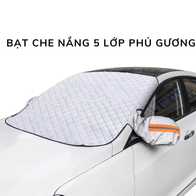 Tấm che nắng kính xe hơi và gương chiếu hậu 145x120cm