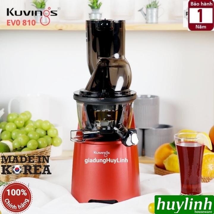 Máy ép trái cây chậm Kuvings EVO810 - Sản xuất tại Hàn Quốc - Hàng chính hãng