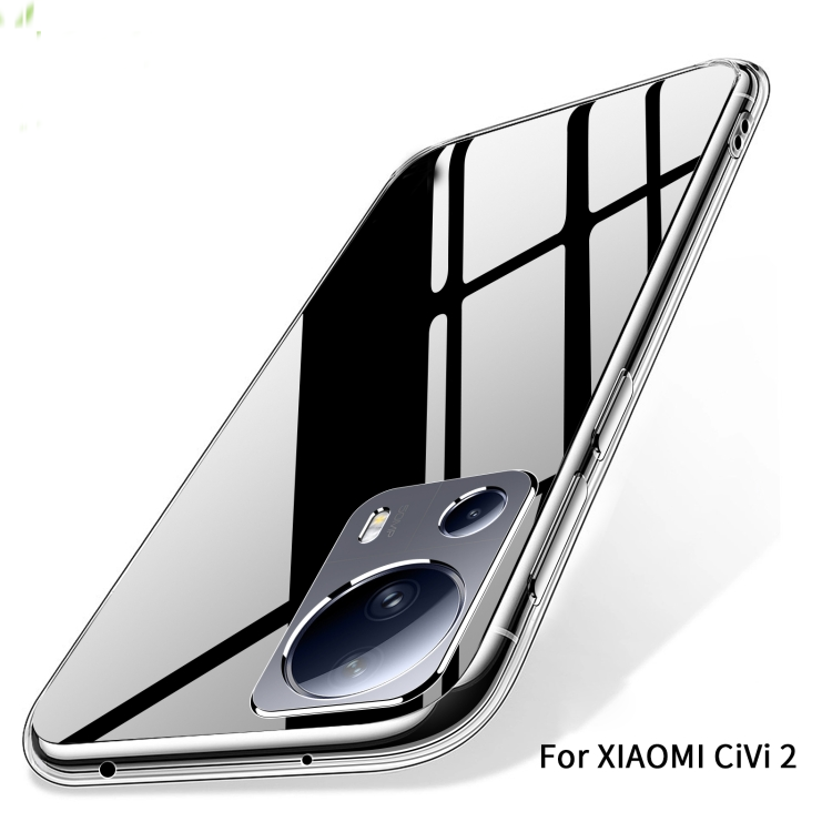 Ốp lưng silicon dẻo cho Xiaomi Mi 13 Lite / Civi 2 hiệu Ultra Thin trong suốt mỏng 0.6mm độ trong tuyệt đối chống trầy xước - Hàng nhập khẩu