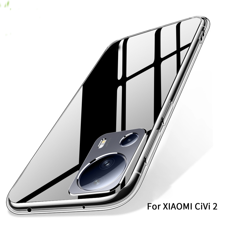 Ốp lưng silicon dẻo cho Xiaomi Mi 13 Lite / Civi 2 hiệu Ultra Thin trong suốt mỏng 0.6mm độ trong tuyệt đối chống trầy xước - Hàng nhập khẩu