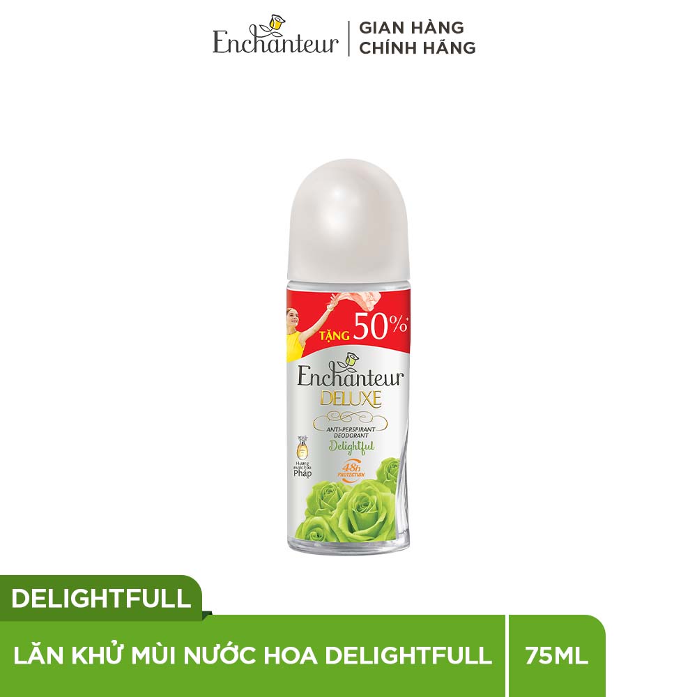 Lăn khử mùi nước hoa Enchanteur Charming/Sensation/Delightful 75ml