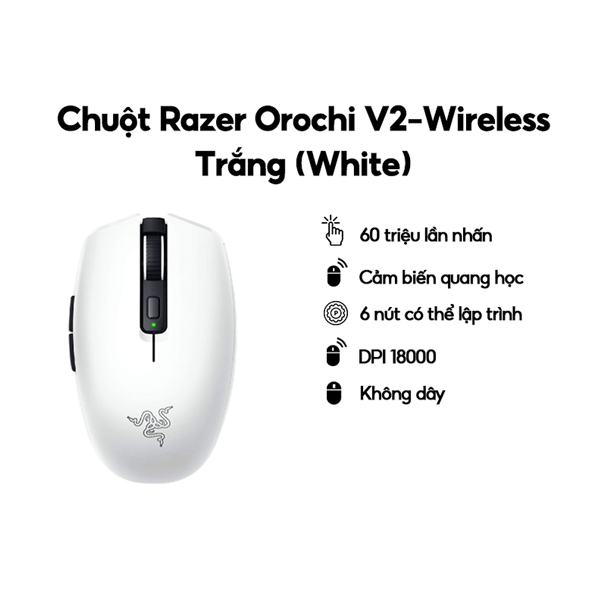 Chuột Razer Orochi V2-Wireless_Mới, hàng chính hãng