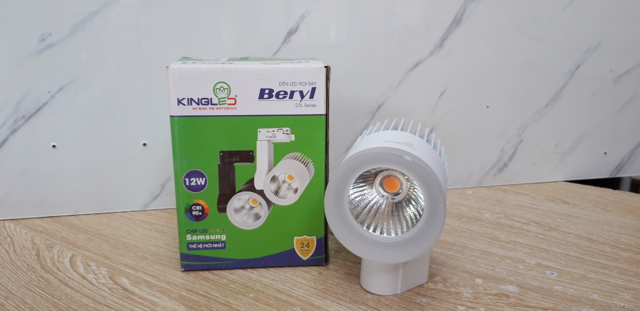 Đèn Led Rọi Ray 12W Beryl (DTL-12SS) KINGLED