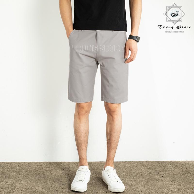 Quần Short Kaki FORM RỘNG Quần Ngố Kaki Vải Co Giãn Cực Tốt, Không Nhăn, Thấm Hút Mồ Hôi Tốt