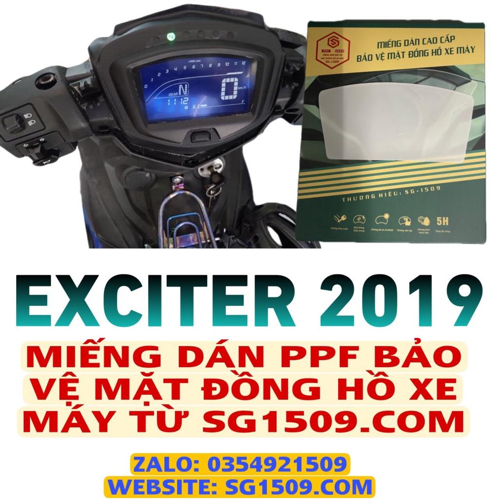 PPF EXCITER 2019 | MIẾNG DÁN PPF EX 2019 CHỐNG TRẦY XƯỚC, PHỤC HỒI VẾT XƯỚC, LÀM MỚI MẶT ĐỒNG HỒ XE, SG1509