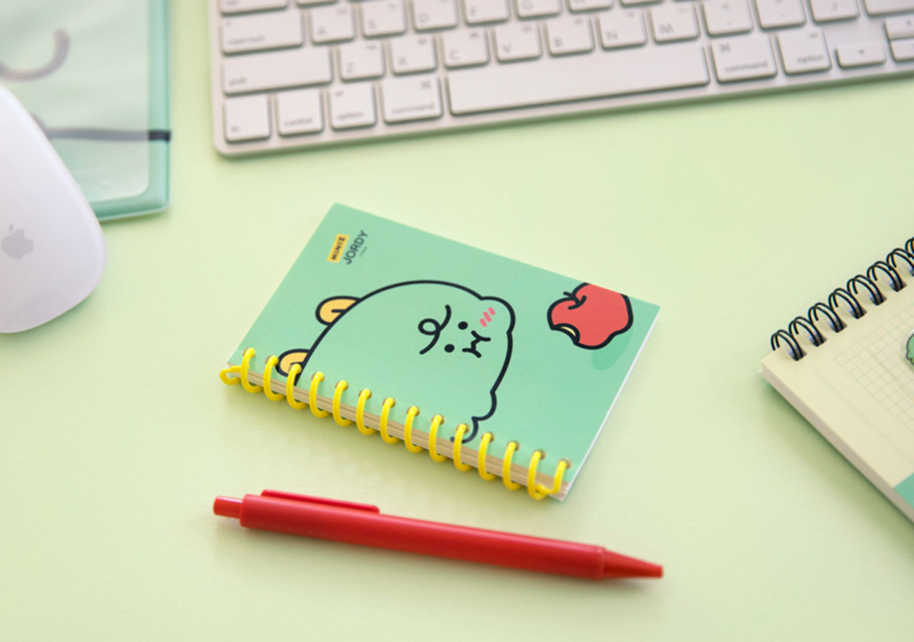 Sổ Tay Bỏ Túi Jordy KAKAO FRIENDS Chính Hãng