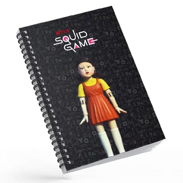 Sổ Lò Xo Squid Game - Ô Vuông - 120 Trang 90gsm - Main Paper NFJC022-01