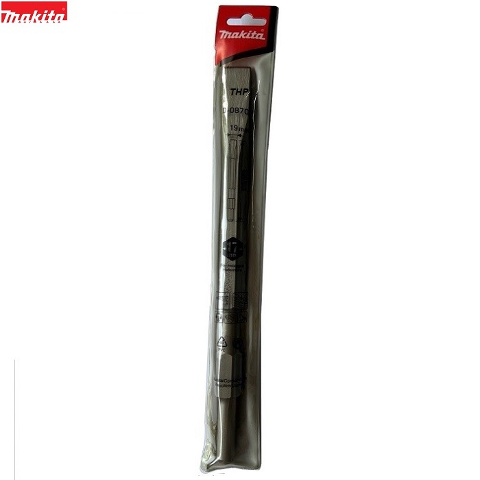 Mũi đục bê tông dẹp chuôi lục giác 17mm D-08707 hiệu MAKITA