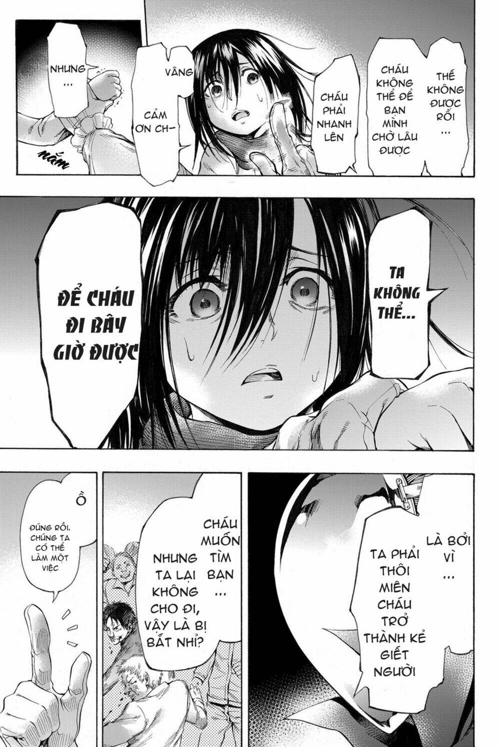 tấn công người khổng lồ: những cô gái mất tích chapter 9 14