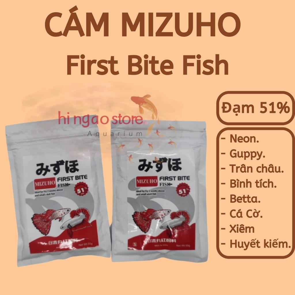 Cám Nhật Mizuho 50g - Thức ăn cá cảnh - Hingaostore.