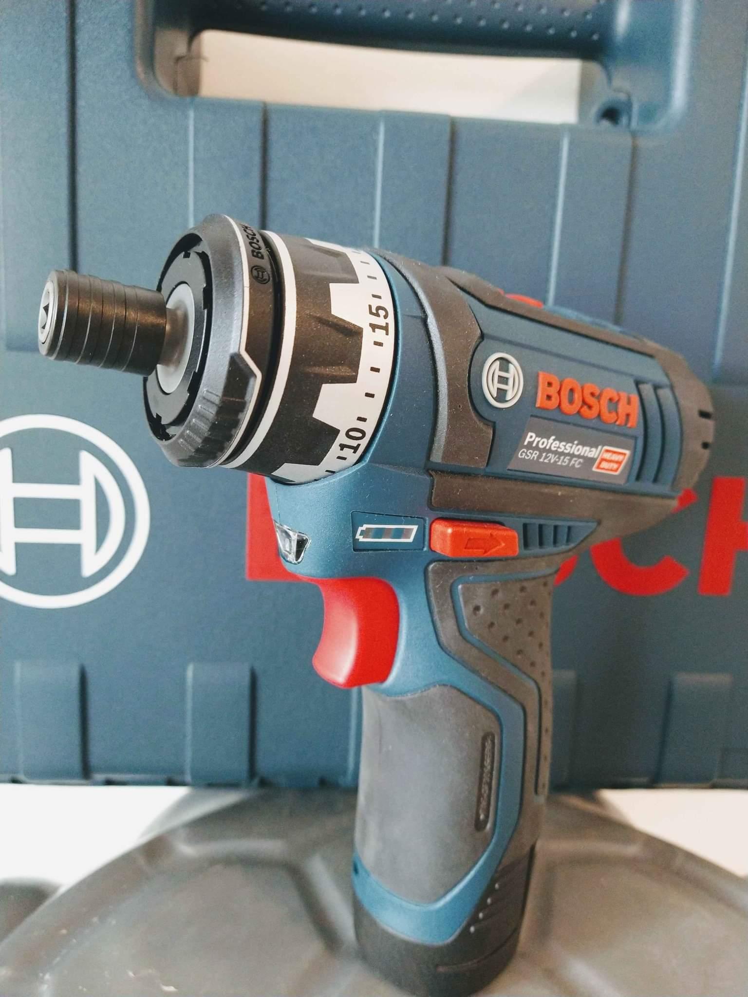 THÂN MÁY KHOAN ĐA NĂNG DÙNG PIN BOSCH GSR 12V-15 FC SOLO - HÀNG CHÍNH HÃNG