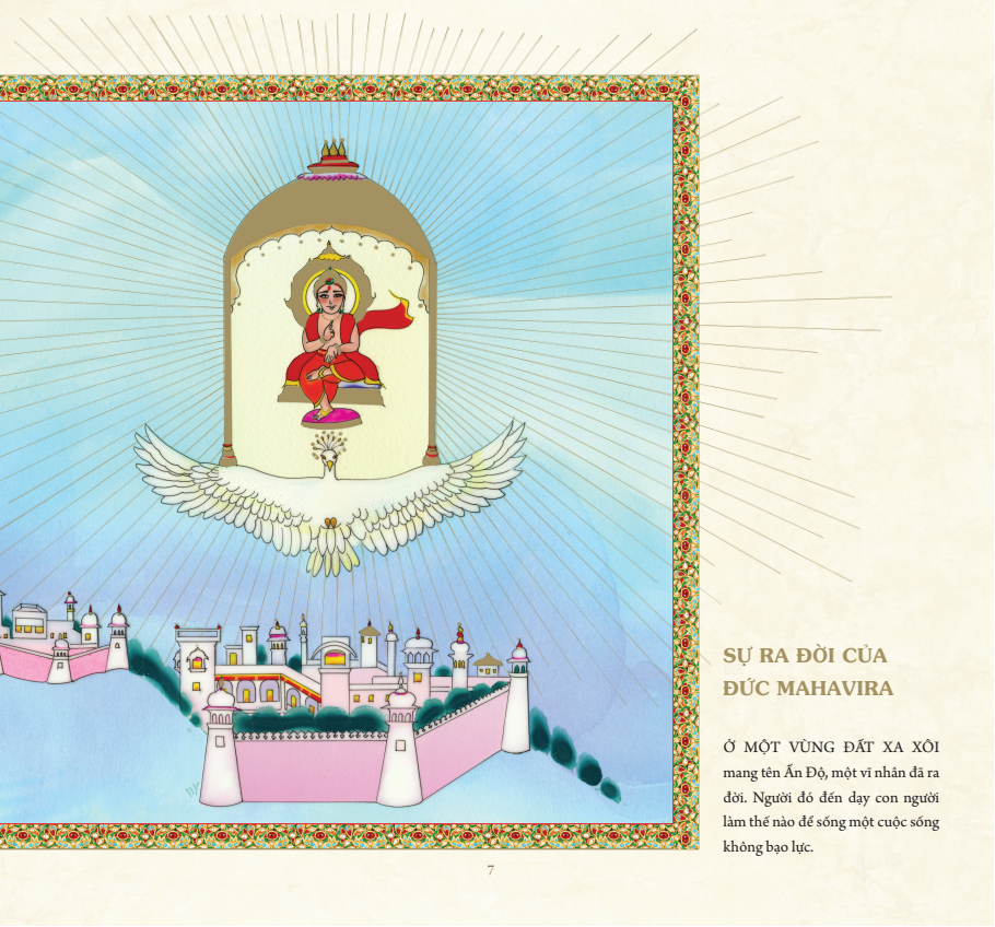 Sách văn học thiếu nhi Mahavira - Người anh hùng từ bi - Ehomebooks