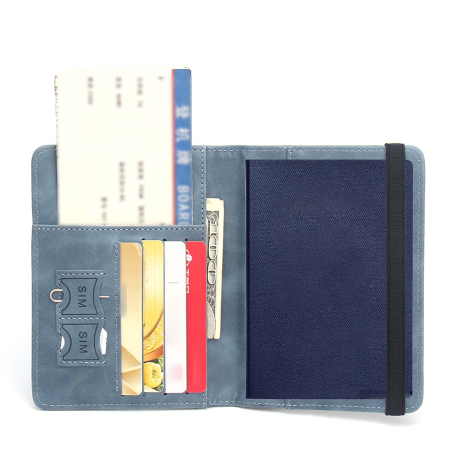 Holder, , Blocking Card Holder Purse PU Leather Cover Protector for Men, Women, Business