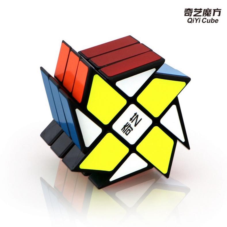 Bộ Sưu Tập Khối Rubik 2x2 3x3 4x4 5x5 Tam Giác Biến thể Viền đen cao cấp QiYi